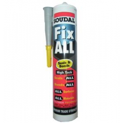 Soudal Fix All High Tack Adhesive Grey (Fixall) 290ml