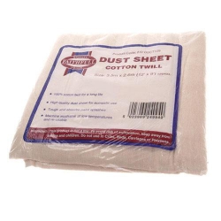 Faithfull Cotton Twill Dust Sheet 12ft x 9ft