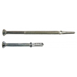 5.5 x 85 Stainless Steel Heavy Section Countersunk Wing Self Drill Screw A2 (for piercing steel up to 12.5mm)