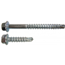 5.5 x 100 Stainless Steel Hex Light Section Self Drill Screw 1.5-3.5mm A2