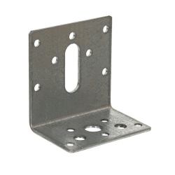 60mm x 40mm x 60mm x 2.5mm Heavy Duty Angle Bracket Galvanised