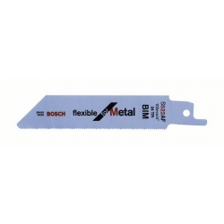 Bosch S522AF Sabre Saw Blade flexible for metal (Pack of 5) P/No. 2 608 656 010  