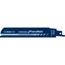 Bosch S936BEF Sabre Saw Blade endurance for heavy metal (Pack of 5) P/No. 2 608 657 523