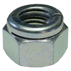 M3 Aerotight Aerotite All Metal Self Locking Nut Bright Zinc Plated