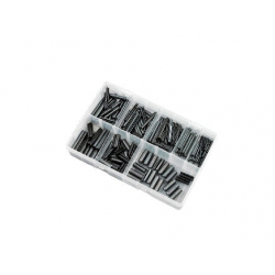 300pce M2.5-M8 Spring Roll Pins Kit. Self Colour. Kitmaster KM105136