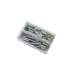 70pce Expansion Spring Kit. Bright Zinc Plated. Kitmaster KM105112