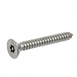 No. 8 x 3/8"(4.2 x 9.5mm) Countersunk Self Tapping Resistorx Stainless Steel (A2 304) TX-20H