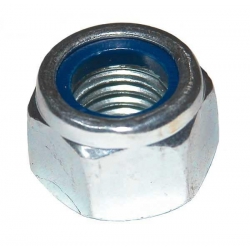 M14 Nyloc Nut Steel Bright Zinc Plated, Grade 8 DIN 982 Type P