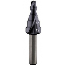 Bosch 6.0 4-12mm Shank HSS-AITIN Step Drill 9 Steps 2 608 588 065
