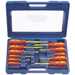 Draper Expert 11 Piece VDE Scewdriver set in case 69234