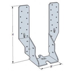 100mm x 230mm Simpson Timber to Timber Jiffy Type Joist Hanger Galvanised JHA270/100