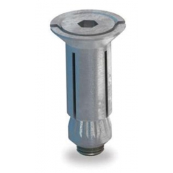 M12 Size 2 Lindapter Hollo-bolt Flush Fit (Grip Range 30-52mm) Steel Zinc Plated HBFF12-2