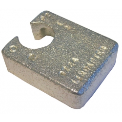 M10x10mm Lindapter Packing Type P2 Long, Bright Zinc Plated P2L10