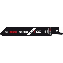 Bosch S518EHM Sabre Saw Blade Special for Inox Stainless (Pack of 1) P/No. 2 608 650 974