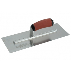 Marshalltown 14" Stainless Steel Cement Float, Red Durasoft Handle - MXS73DSS