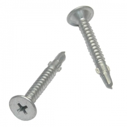 Timco 5.5 x 45mm Countersunk Self Drill Screws, Timber To Metal 3.0-12.0mm, Ruspert silver plated, No3. Phillips Drive