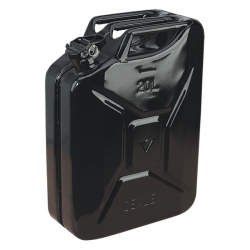 20 Litre Steel Jerry Can Black