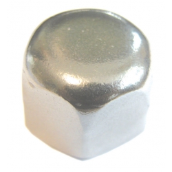 M6 Cap Nut, Steel Bright Zinc Plated DIN 917 