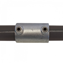 Sleeve Joint C00 Size 8 (G40) Handrail Fitting, Galvanised 149-D48 (Kee Klamp Compatible 14-8)