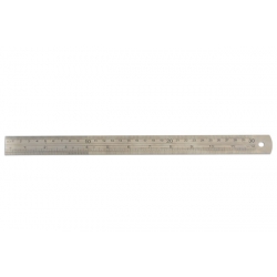 Laser 12"/300mm Steel Ruler 5911