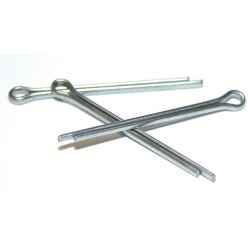 2.5 x 6mm (3/32" x 1/4") Split Cotter Pins, Stainless Steel A2/304 DIN 94