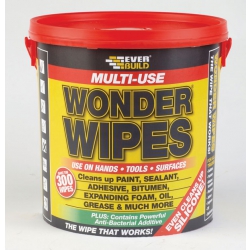 Everbuild Wonder Wipes Tub of 300 GIANTWIPES