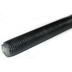 M24 x 1 Metre High Tensile Grade 10.9 Studding (Threaded Rod), Steel Self Colour DIN 975