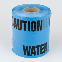 150mm x 365 Metre Blue Water Underground Warning Tape