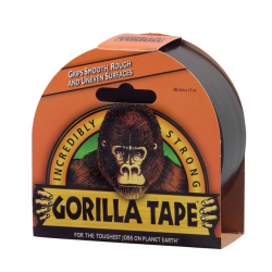 Gorilla Tape 11 Meter x 48mm Wide Premium Gaffa Tape, Black