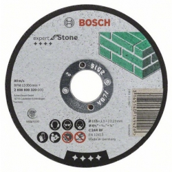 Bosch 4 1/2" x 1/8" x 7/8" Stone Flat Cutting Disc 2608600320