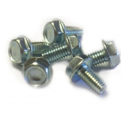 M8 x 50 Hexagon Head Taptite alternative screws, Steel Bright Zinc Plated DIN 7500