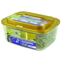 4.2 x 55 Timco Countersunk Torx 20, C2 Flooring & MDF Screws, Steel Zinc / Yellow Plated (Tub of 250) Timco Code: 42055C2MDF