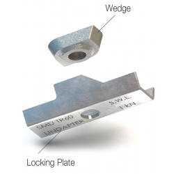 M8 Lindapter TR60 Wedge & Locking Plate TR60M08