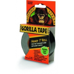 Gorilla Tape (Strong Duct Tape) Handy Roll 1" x 9 Metre