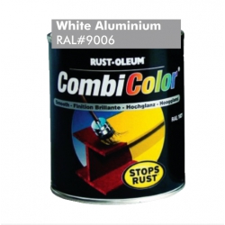 Rust-Oleum CombiColor Metal Paint 750ml (White Aluminium RAL 9006)