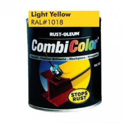 Rust-Oleum CombiColor Metal Paint 750ml (Light Yellow RAL 1018)