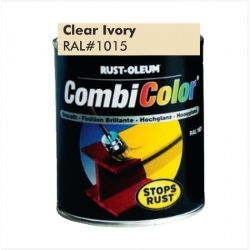 Rust-Oleum CombiColor Metal Paint 750ml (Clear Ivory RAL 1015)