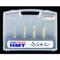 HMT Versa Drive 4 Piece HSS Drill Bit Set (6, 8, 10 & 12mm) 209010-SET1