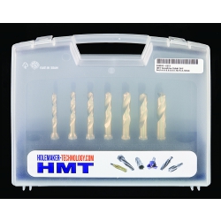 HMT Versa Drive 7 Piece HSS Drill Bit Set (5, 6.8, 8, 8.5, 10, 10.2 & 12mm) 209010-SET3