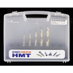 HMT VersaDrive 5 Piece Sheet Metal Impacta Drill Tap Set (M5, M6, M8, M10 & M12) 301125-SET1