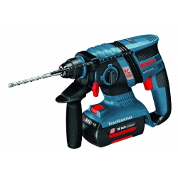 Bosch GBH36V-EC Compact SDS+ Rotary Hammer Drill, 2 x 2Ah 36V Li-ion Batteries in L-Boxx