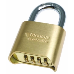 Sterling 50mm Brass Combination Padlock with 4-Dial CPL151