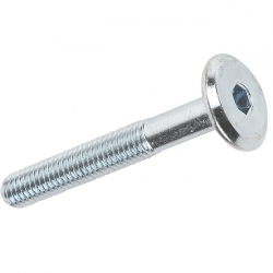 M6 x 100mm Joint Connector Bolt, Steel Bright Zinc Plated