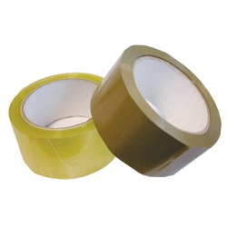 Brown 48mm  x 66 metre Heavy Duty Vinyl Packaging Tape