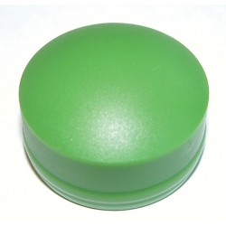 10mm Green Security Cover Cap for use with Base, (Similar to RAL 6017)