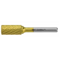 HMT Goldmax TCT Burr 6mm Cylinder 6mm Shank 402040-0060