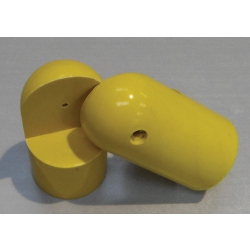 Yellow Universal Joint Connector (In two halves) MHUJY