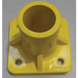 Yellow Round Hole Base Foot (Single piece) MHBFY