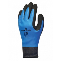 Size 9 (XL) Showa 306 Water Repelant Gloves SHO3064 (1 pair)