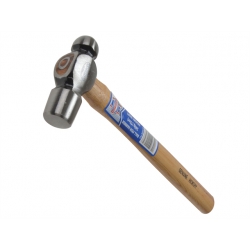 Faithfull 8oz 227g Ball Pein Hickory Shaft Hammer FAIBPH8